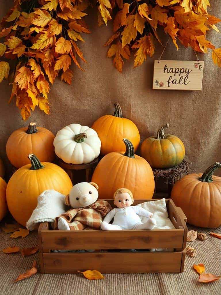 pumpkin patch photo backdrop