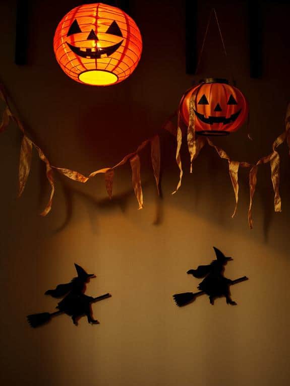 vintage halloween die cuts