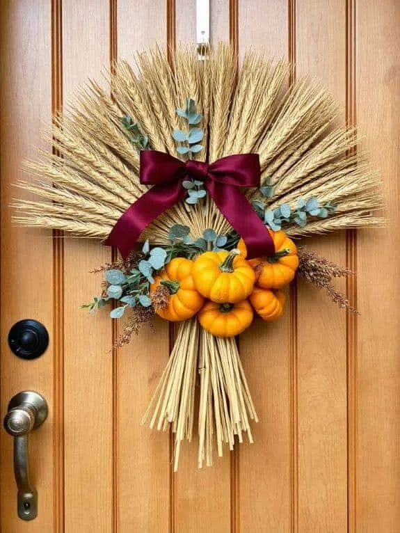 wheat sheaf door decoration