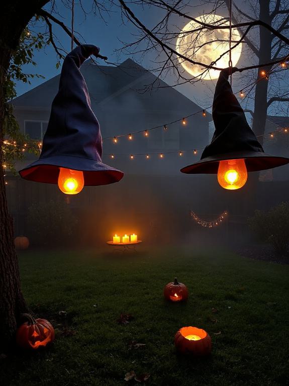 witch hat lantern decorations