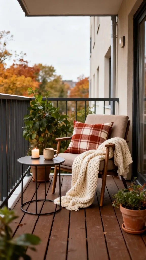 11 Fall Balcony Decor Apartment 1