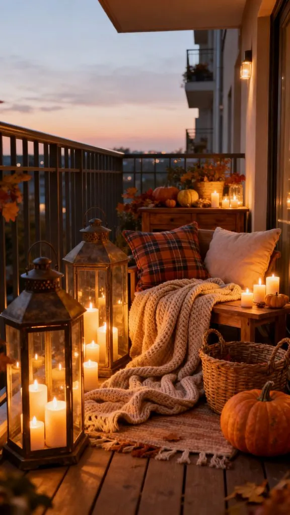 11 Fall Balcony Decor Apartment 11