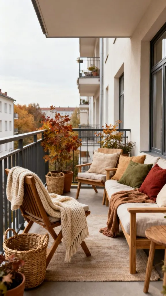 11 Fall Balcony Decor Apartment 7