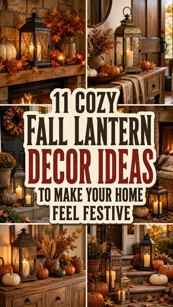 Fall Lantern Decor Ideas 1