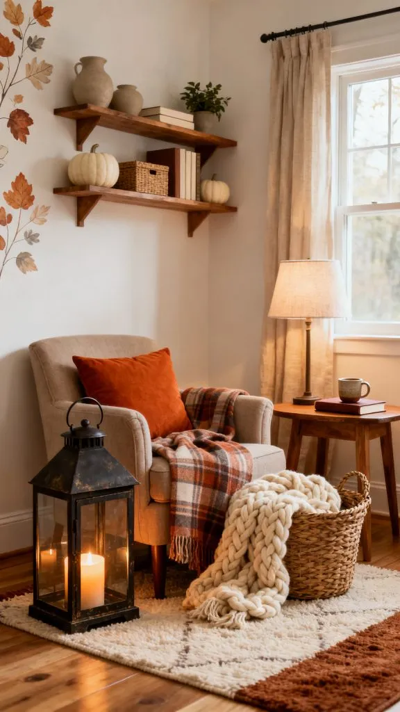 Fall Lantern Decor Ideas 11