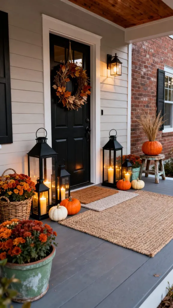 Fall Lantern Decor Ideas 2