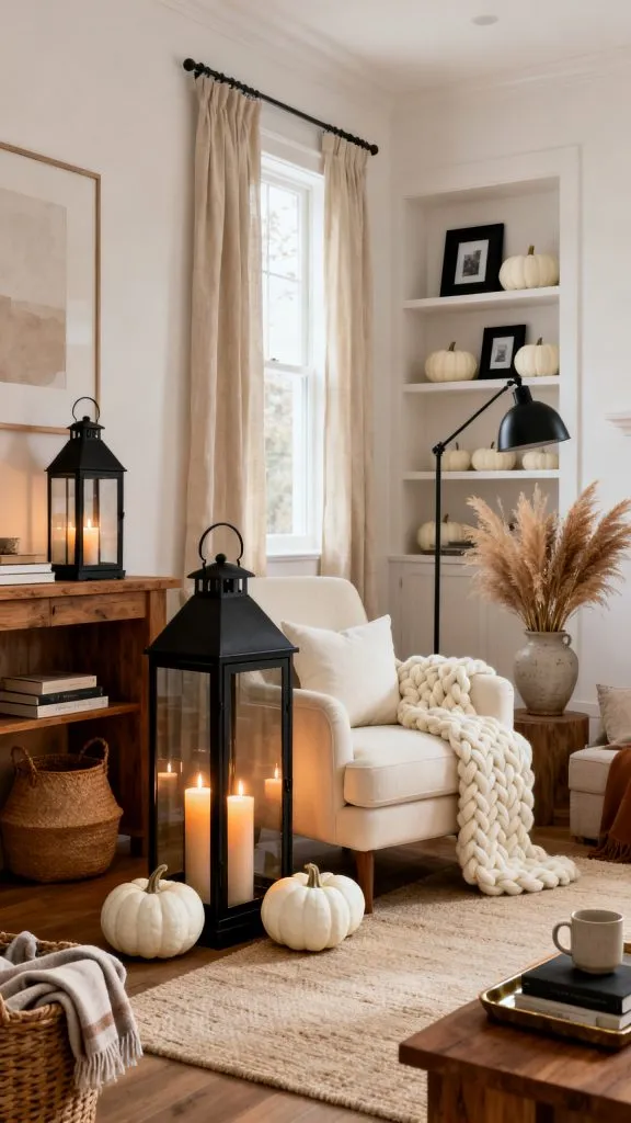 Fall Lantern Decor Ideas 5