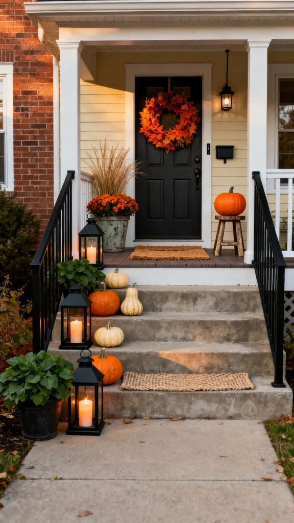 Fall Lantern Decor Ideas 9