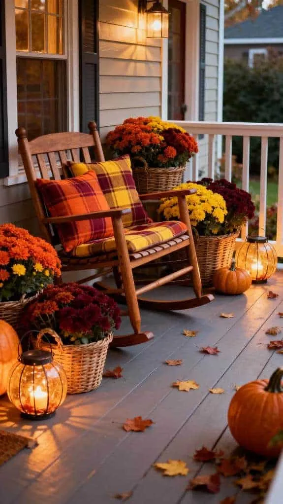 autumn porch decor ideas