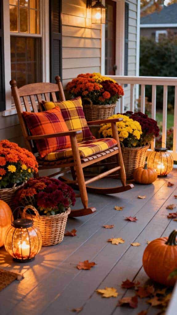 autumn porch decor ideas