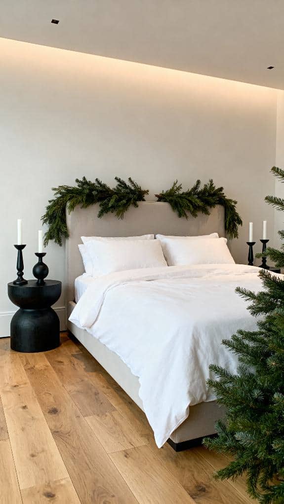 calm minimalist bedroom decor