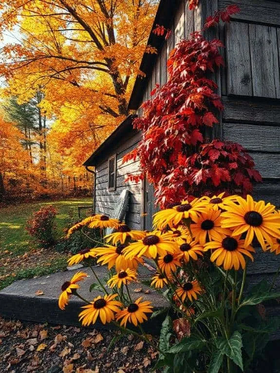 charming black eyed susans garden