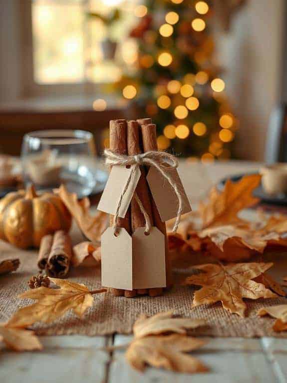 cinnamon stick bundles decoration