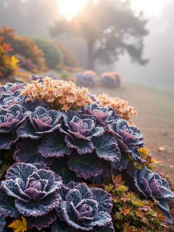 colorful leaves brighten decor