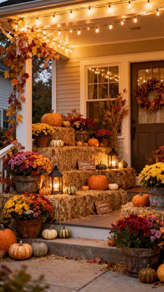 cozy autumn display ideas