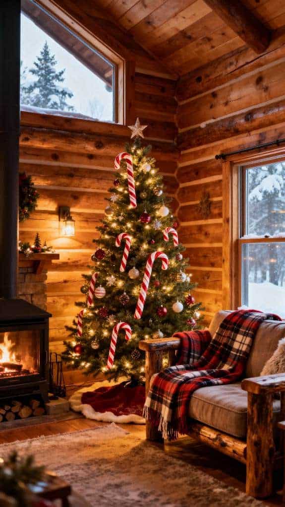 cozy cabin holiday decor