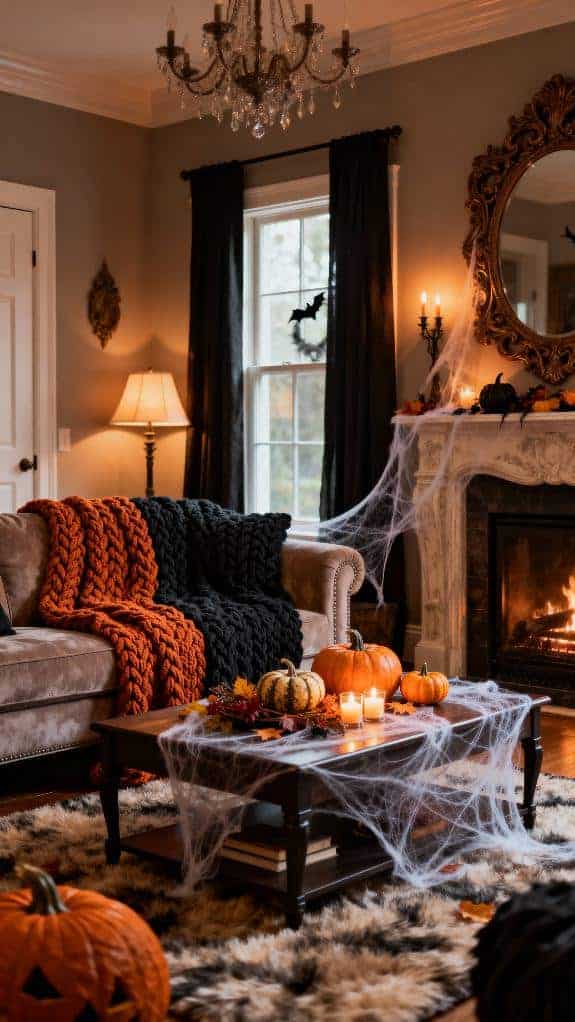 cozy chunky knit throw