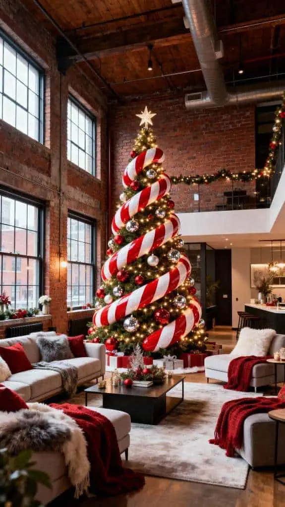 cozy city loft christmas