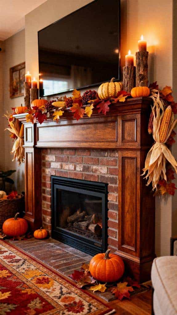cozy corn husk ambiance