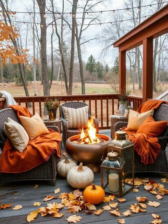 cozy evenings by fire