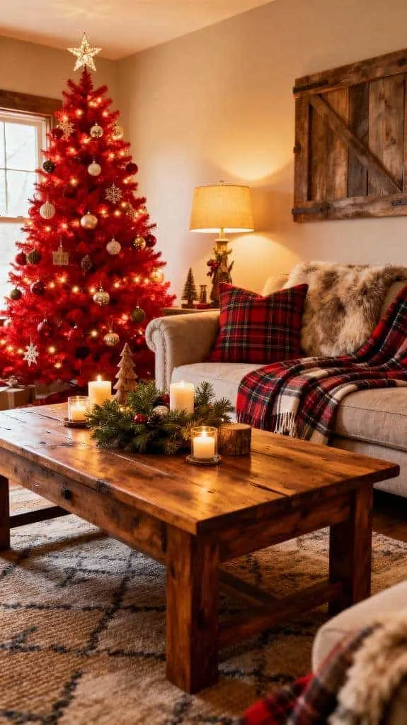 cozy farmhouse christmas decor