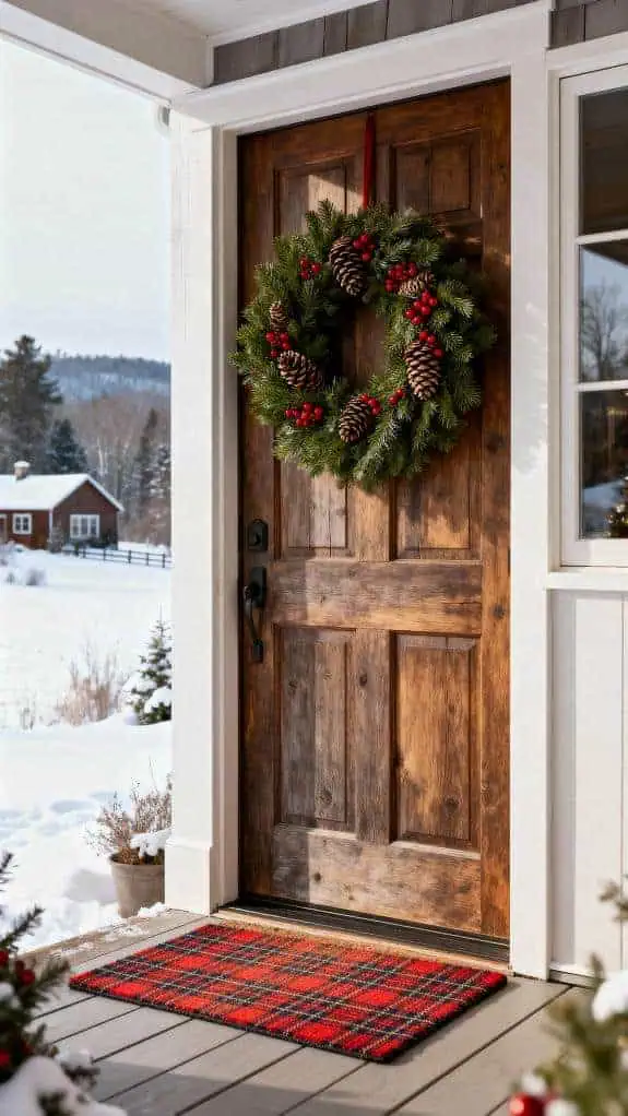 cozy farmhouse entryway decor