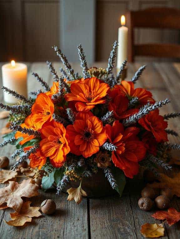 cozy floral home decoration
