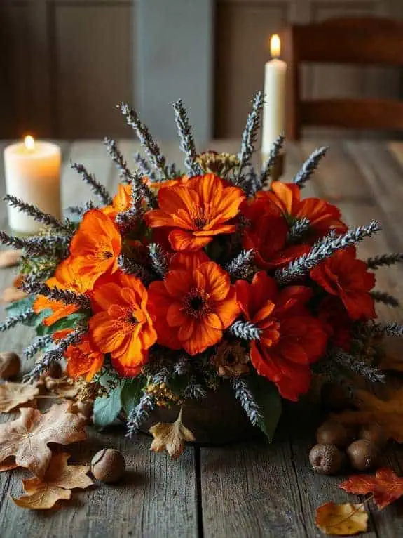 cozy floral home decoration