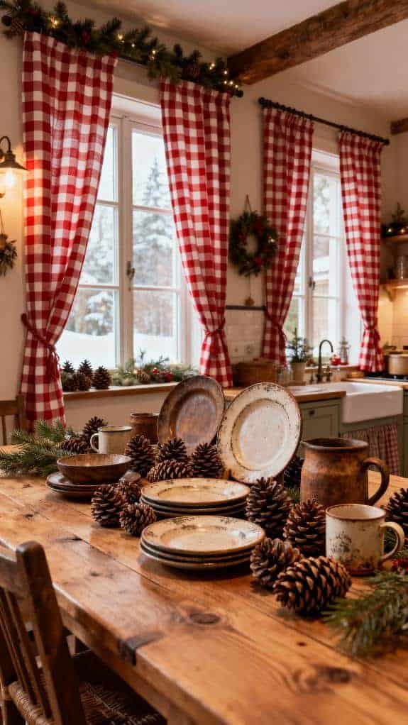 cozy french country kitchen