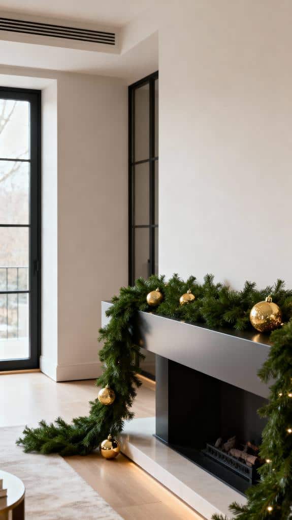 cozy greenery with sparkle