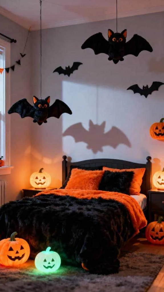 cozy halloween room decor