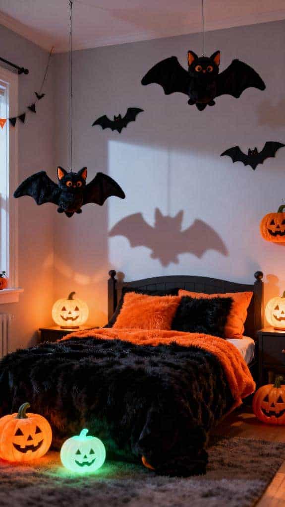 cozy halloween room decor