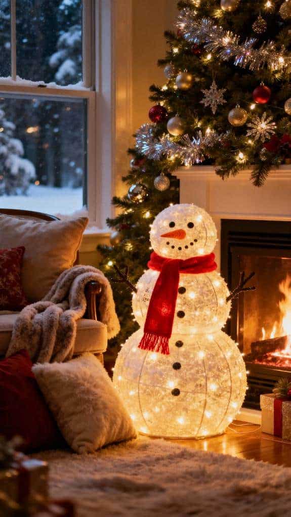 cozy holiday living room