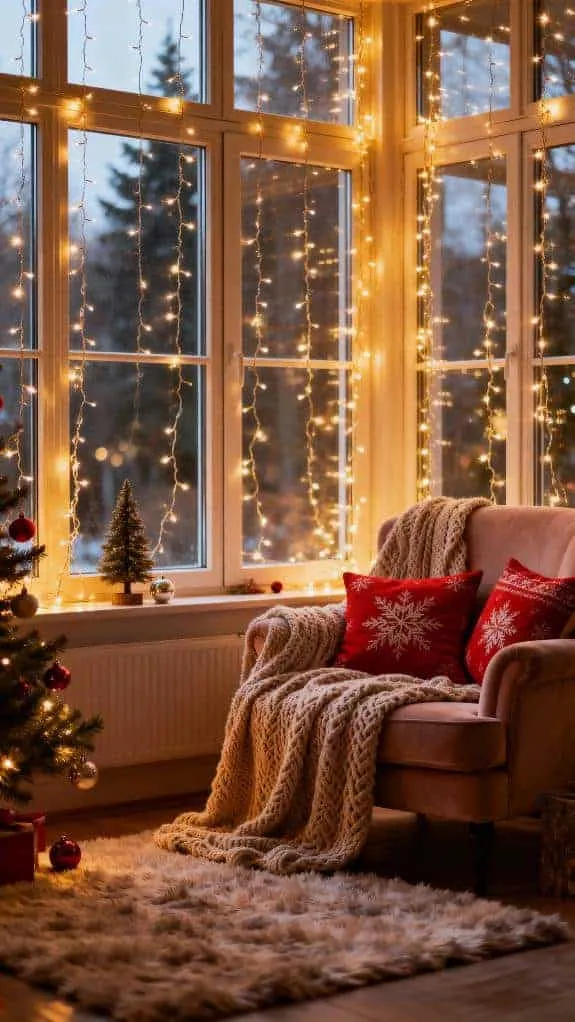 cozy living room ambiance