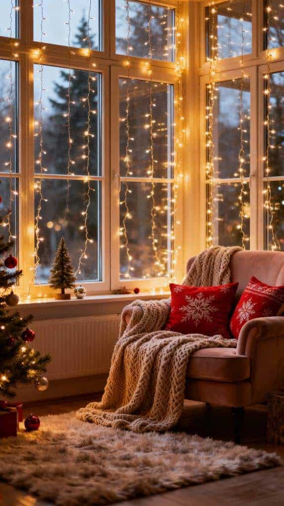 cozy living room ambiance