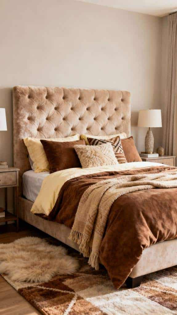 cozy milk coffee headboard