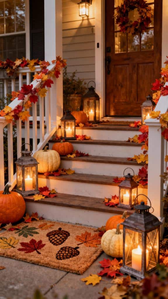 cozy outdoor lantern ambiance