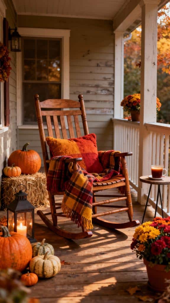 cozy rocking chair pillows