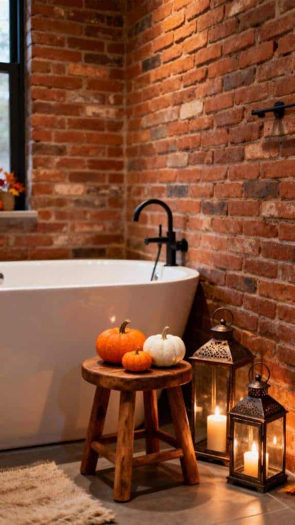 cozy rustic bathroom decor