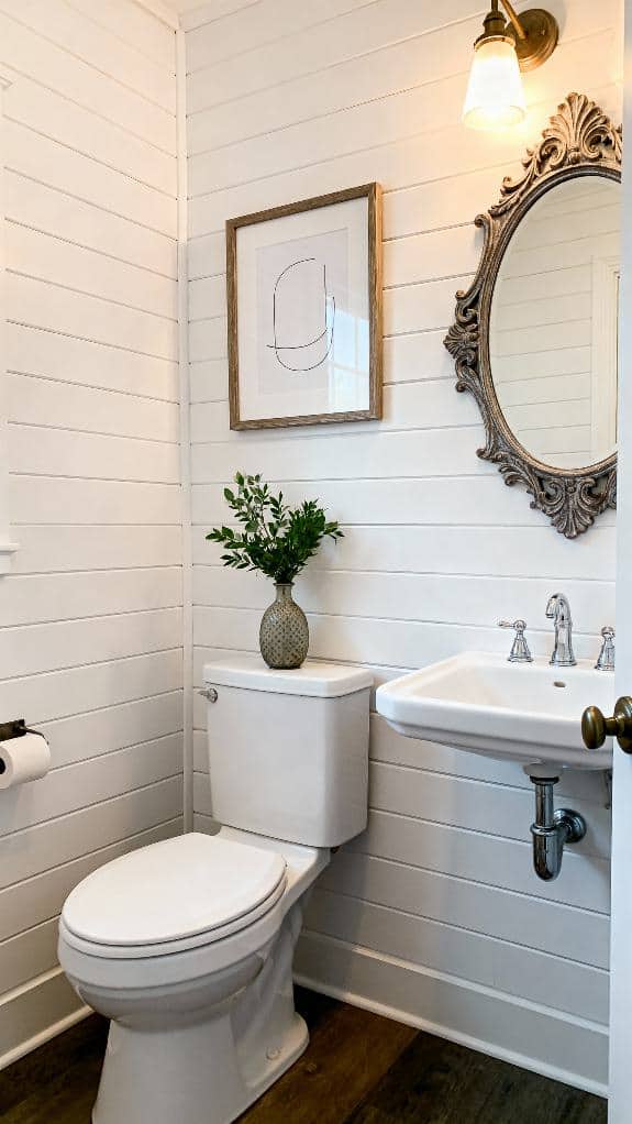cozy rustic bathroom decor