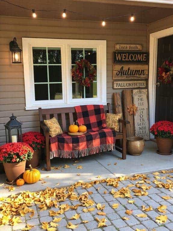 cozy rustic fall signs