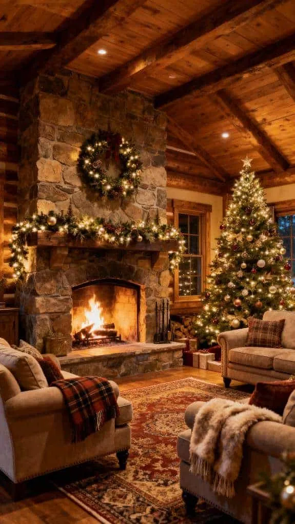 cozy rustic living room