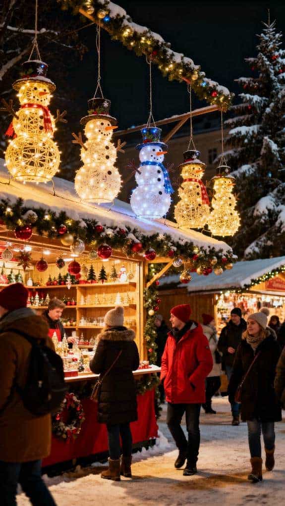 cozy string light decor