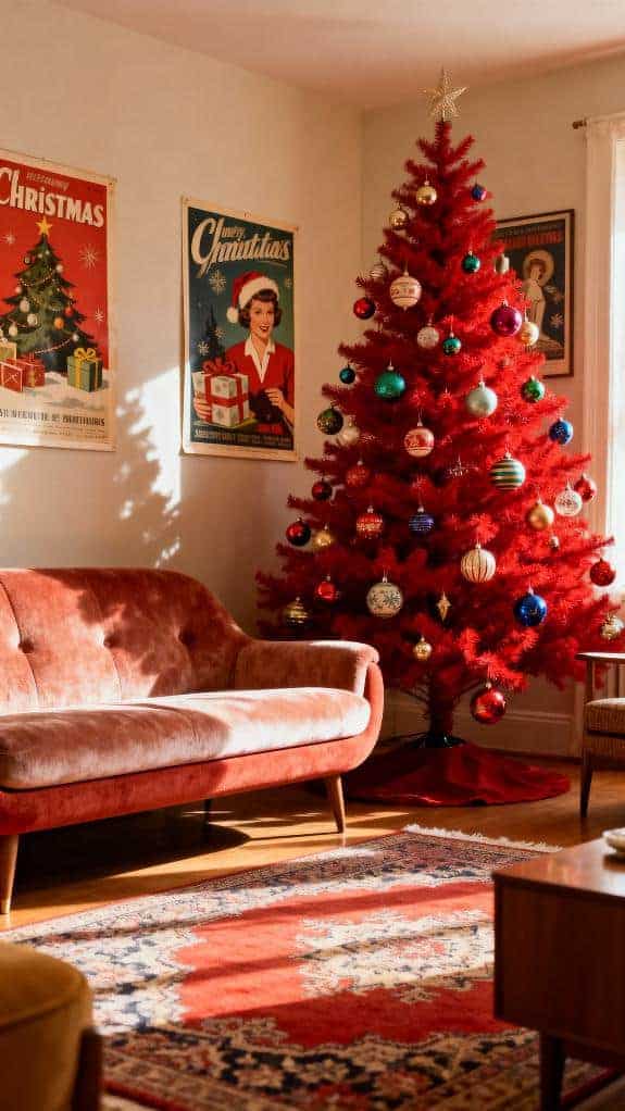 cozy vintage holiday decor