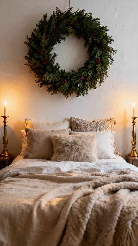 cozy whitewashed bedroom decor
