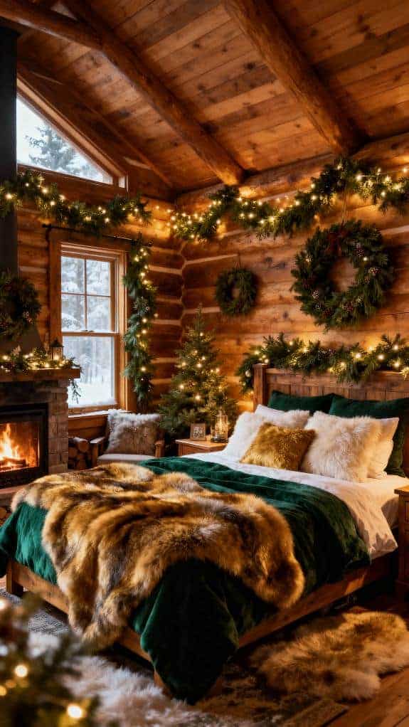 cozy winter bedroom retreat