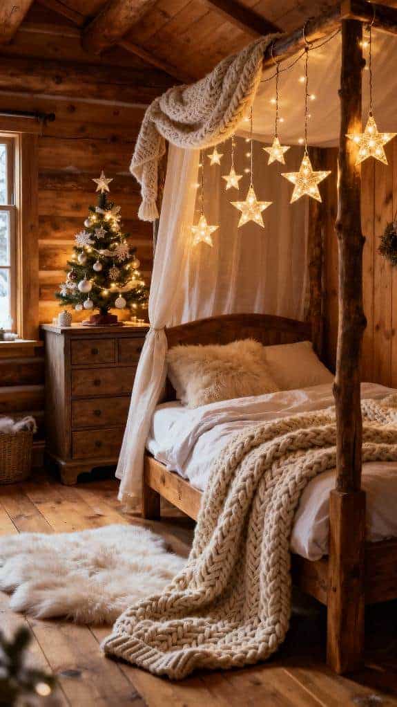 cozy winter cabin decor
