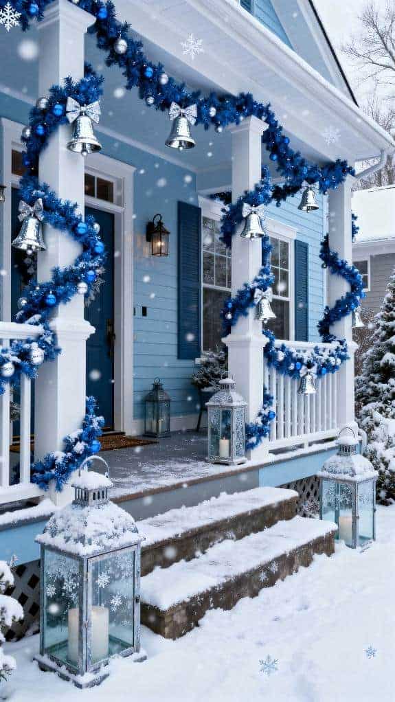 cozy winter porch decor