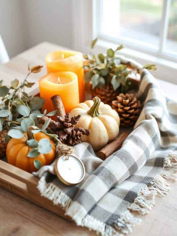 dried eucalyptus sprigs decor
