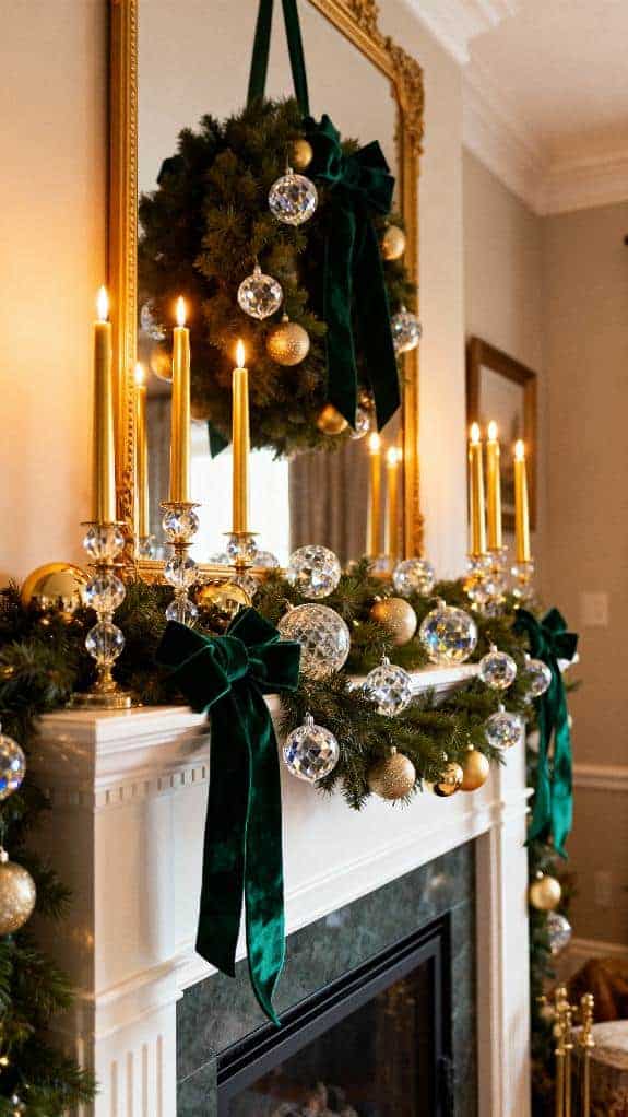 festive mantel decor ideas